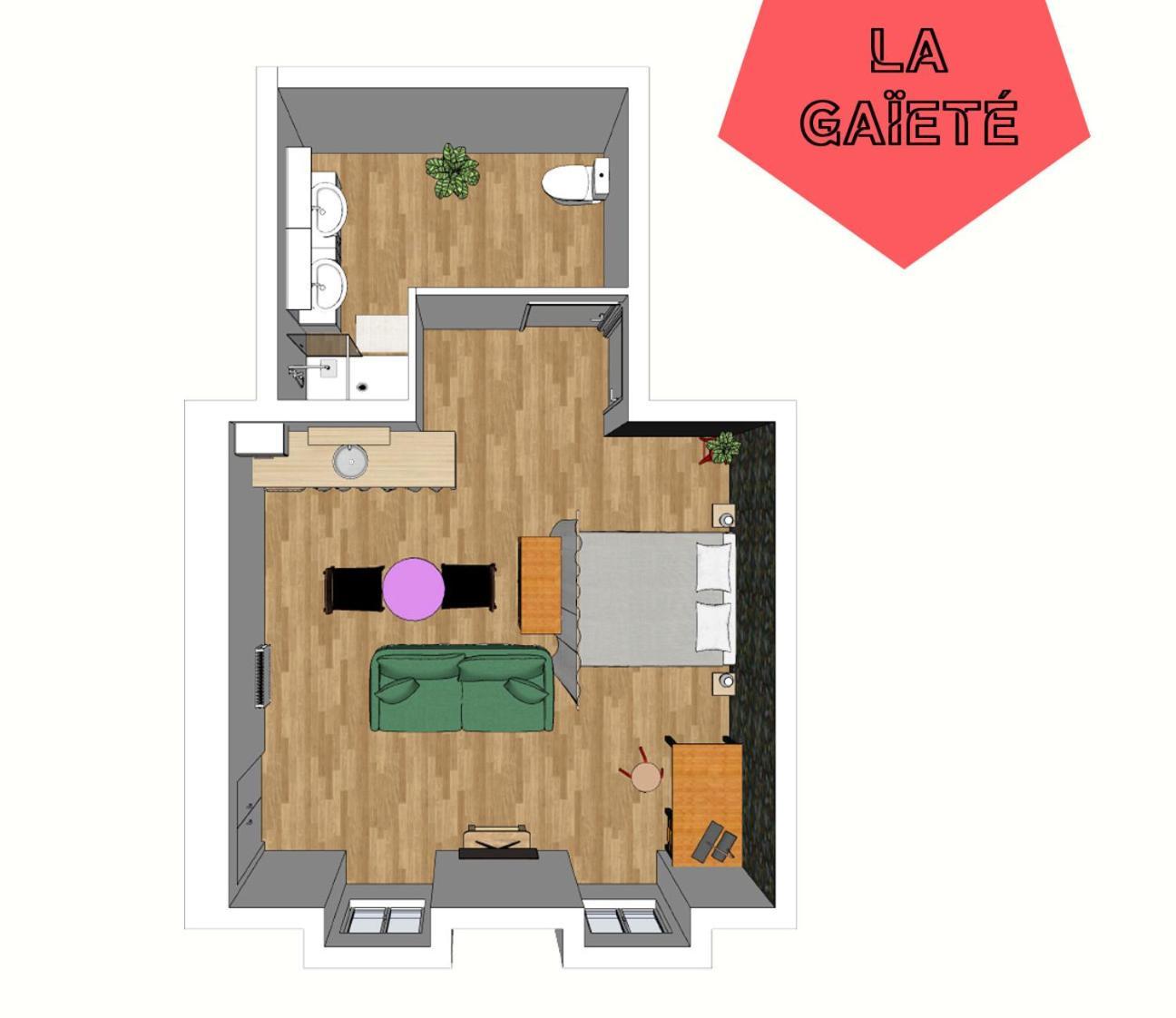 Apartment La Gaiete - Meilleurhote-brioude
